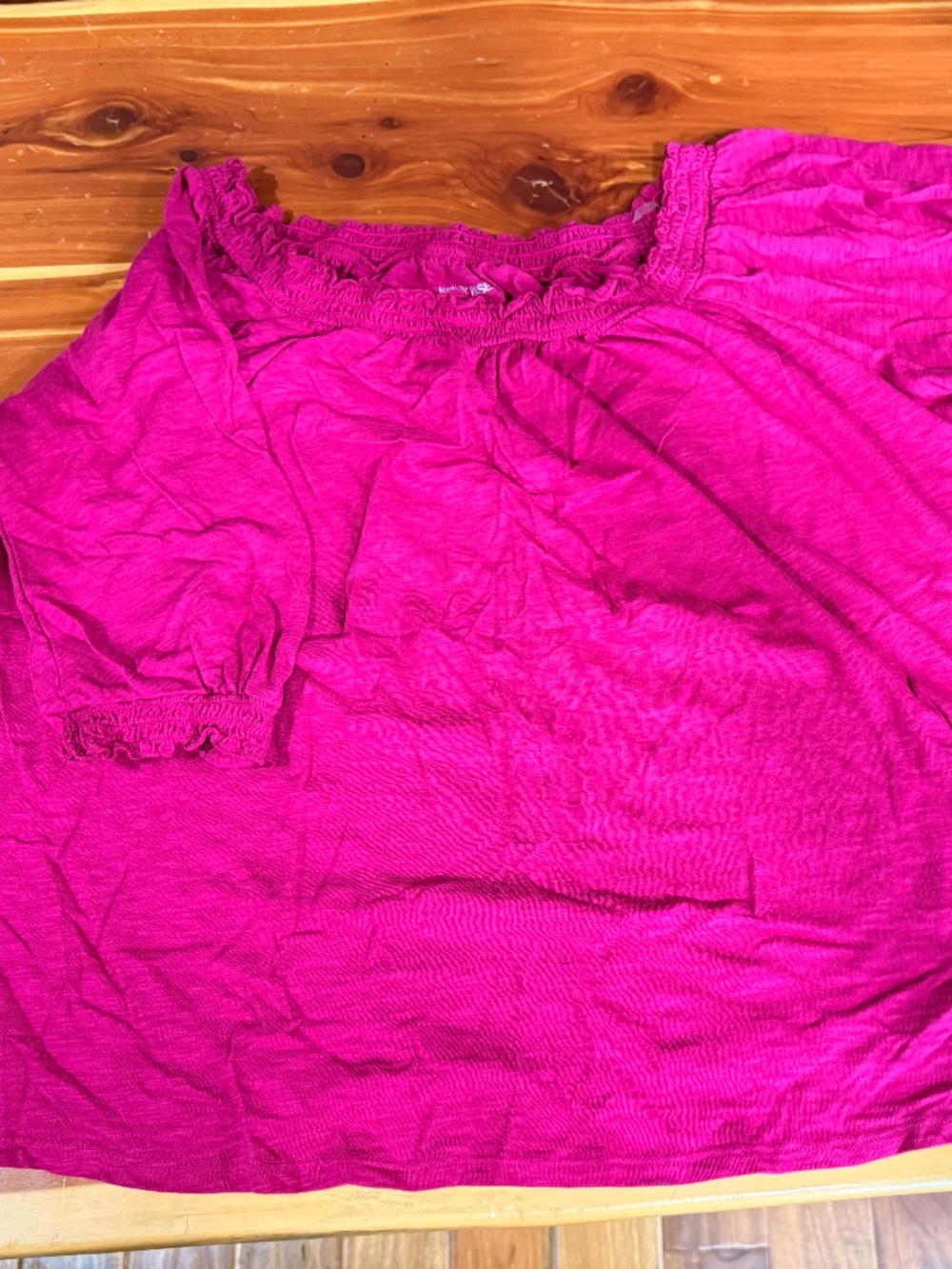 Knox Rose 3/4 sleeve shirt